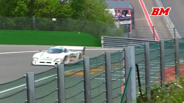 Spice SE89p GTP - Group C Racing at Spa (BIG V8 sound) смотреть онлайн