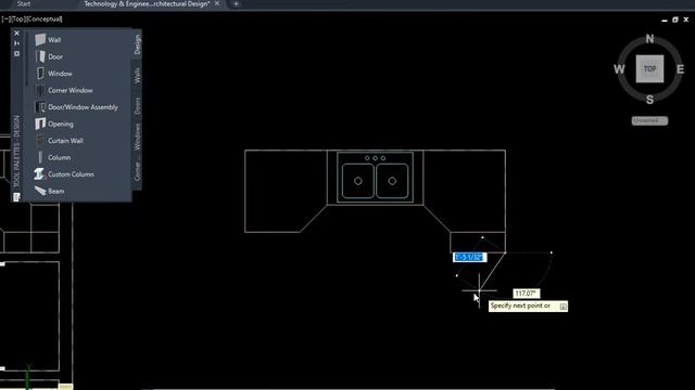 YouTube Video AutoCAD Architecture Creating a Polyline and Extruding a Kitchen Countertop смотреть онлайн