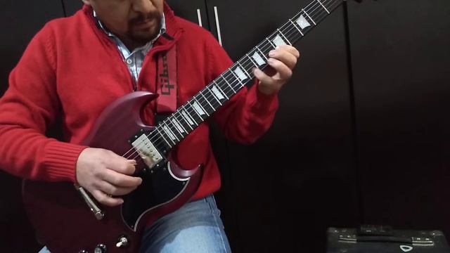 SG Epiphone 400 repaired Neck. Brazo reparado. Clean. смотреть онлайн