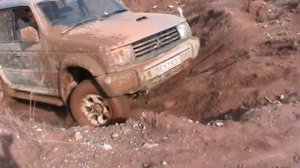 Mitsubishi pajero 2  и немного грязи 3