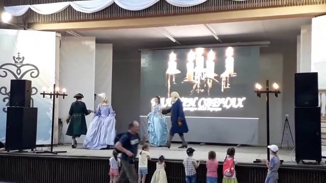 Бал со времен Петра 1.Таганрог. Праздник Петра 1. 350лет. смотреть онлайн
