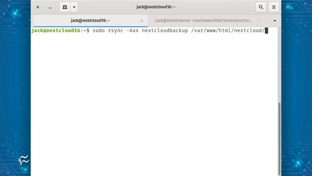 How to restore a Nextcloud backup смотреть онлайн