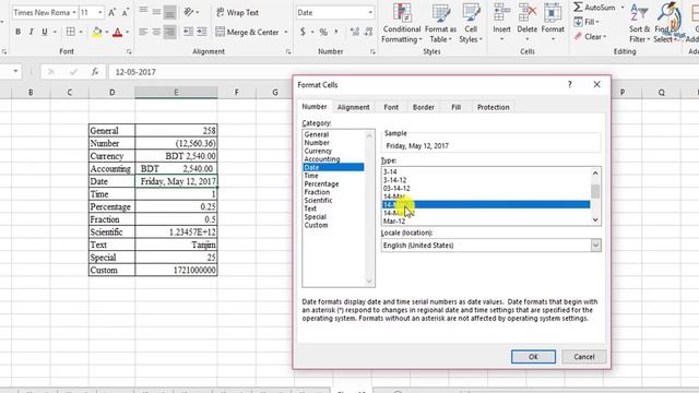 Cell Formatting in Excel In Bangla | Formatting cells | Part-4 смотреть онлайн