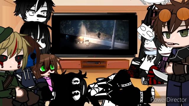 Creepypastas react to Cartoon Cat || Part 3 || (Read Desc) смотреть онлайн