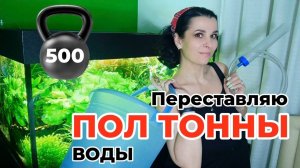 Как передвинуть действующий аквариум?