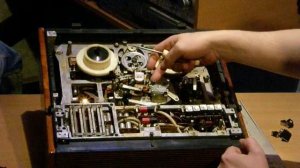 Магнитофон Комета-212. Работа кинематики