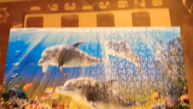 Собрали с Папой пазлы 500 штук. смотреть онлайн