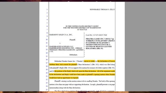 Harmony Gold Battletech Lawsuit Update: The Harebrained Dismissal смотреть онлайн