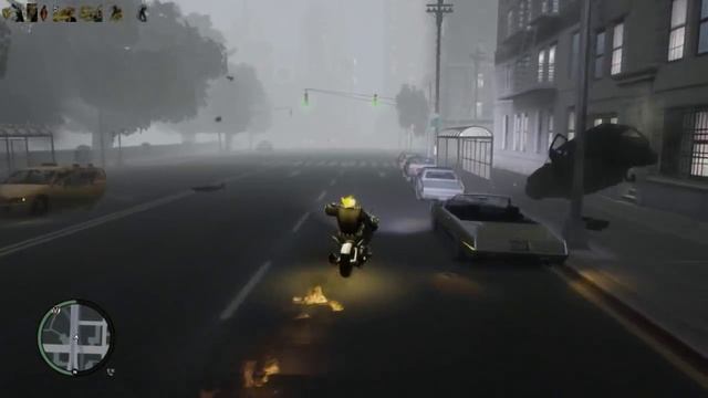 GTA IV Ghost Rider + Zombie Apocalypse - Ghost Rider vs Zombie Attack смотреть онлайн