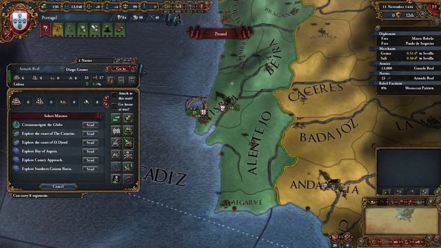 Wie wird EU 4 "El Dorado"? Teil 2: Weltuntergang, Entdeckungen, Vertrag v. Tordesillas смотреть онлайн