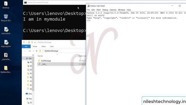 Python User Defined Modules and Packages смотреть онлайн