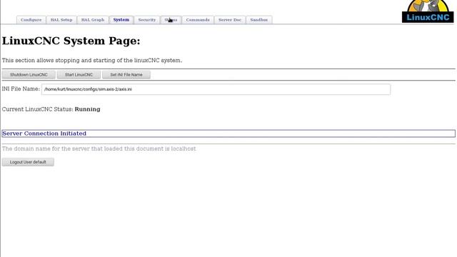 LinuxCNC - Rockhopper Web Server demo смотреть онлайн
