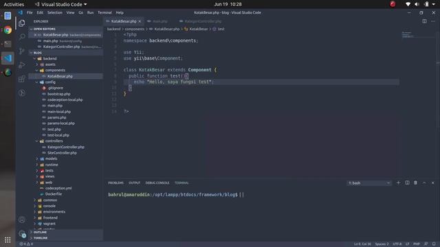 Materi 6 : Framework Yii - Key Concepts смотреть онлайн