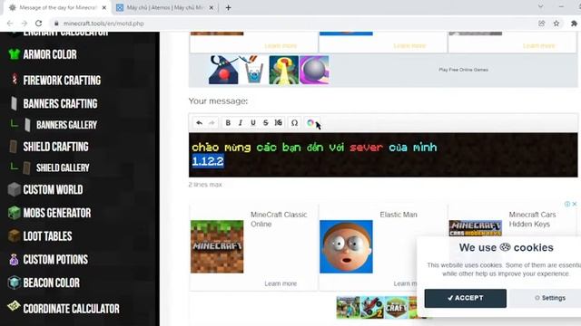 hướng dẫn làm mô tả sever aternos смотреть онлайн