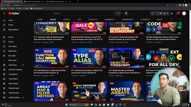 #21: TypeScript Interface - Defining Contracts for Objects & Classes ? смотреть онлайн