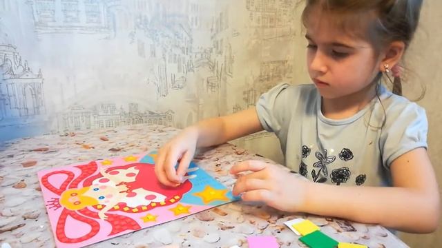 Пиксельная аппликация для девочек смотреть онлайн