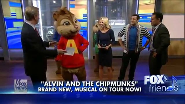 Alvin and the Chipmunks preview their live stage show смотреть онлайн
