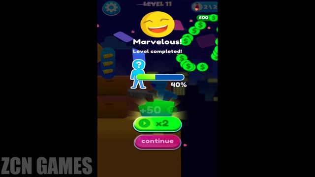 Crazy Gun Level 1-20 Gameplay walkthrough (iOS - Android) смотреть онлайн