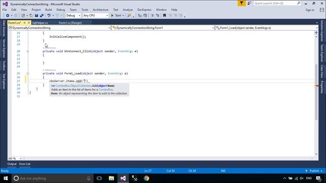 C# Tutorial - How to Check SQL Server Connection | FoxLearn смотреть онлайн
