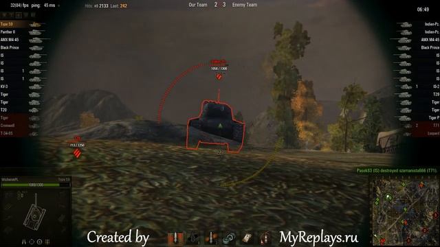 WOT: Karelia - Type 59 - 2 frags - смотреть онлайн