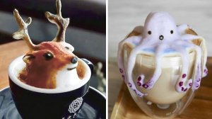 Чудо в чашке, который вызывает восторг