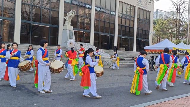 Korea traditional music, drum 설장구춤 смотреть онлайн