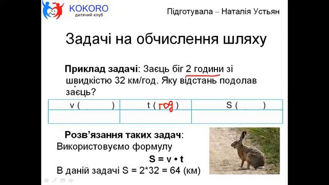 Прості задачі на рух смотреть онлайн