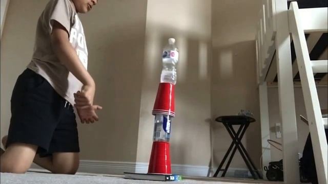 Water bottle flip trick shots 2 collab | Perfect sports смотреть онлайн