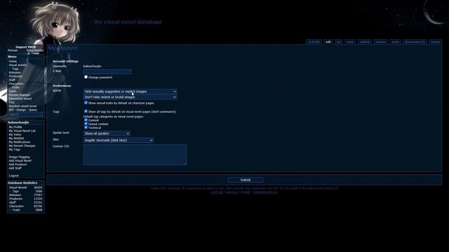 Information About Visual Novels And User Profiles: A Guide To Visual Novel Database Part 2