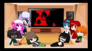 ///реакция Friday night funkin на Трикки мод/// а также примирение Уитти и Апдайка