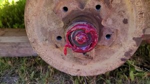 Смазка ступичного подшипника на прицепе