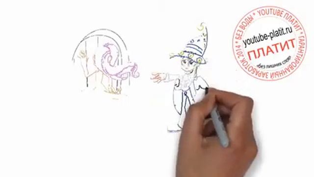 Нарисованные карандашом пони радуга Как нарисовать принцессу и волшебника радугу смотреть онлайн