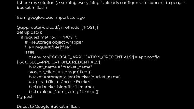 Python :Read file data without saving it in Flask(5solution) смотреть онлайн