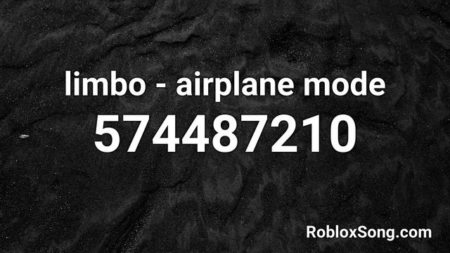 limbo - airplane mode Roblox ID - Music Code смотреть онлайн