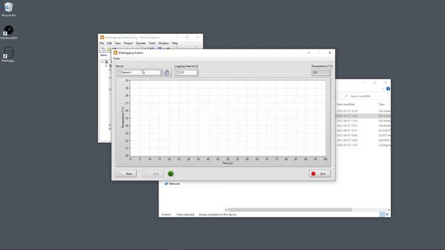 Datalogging in LabVIEW with SQL Server смотреть онлайн