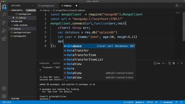 Build CRUD operations using nodeJS and MongoDB смотреть онлайн