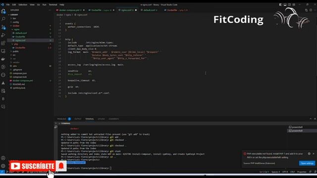 Capítulo 02 - Dockerizando nuestro proyecto de Symfony 6. смотреть онлайн