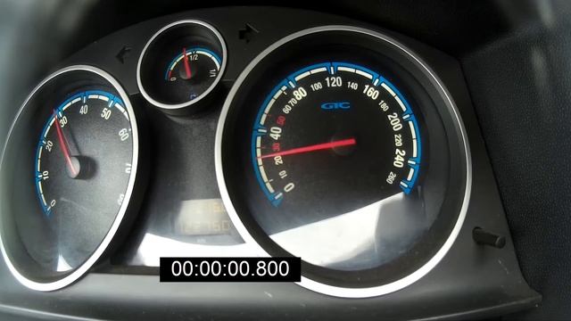 Opel Astra H Gtc Z18xer, чип Euro 2 разгон до 100км