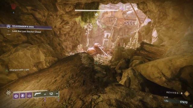 Destiny 2: Quick & Easy Solo "Scavenger's Den" Legend Lost Sector EXOTIC Farm! (Full Example Run) смотреть онлайн
