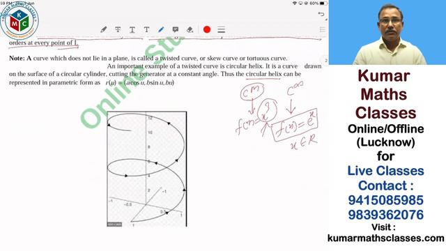 L-01 : Space Curves , Useful For B.Sc. Students