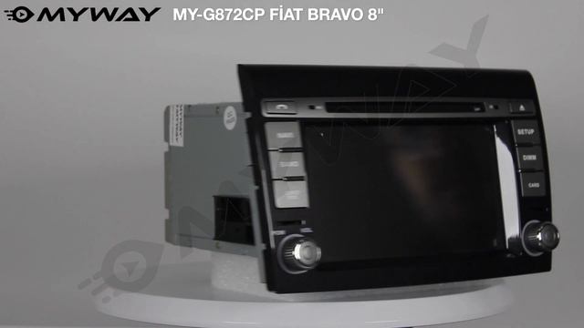 Myway Fiat Bravo android multimedya 8" ekran MY-G872CP смотреть онлайн