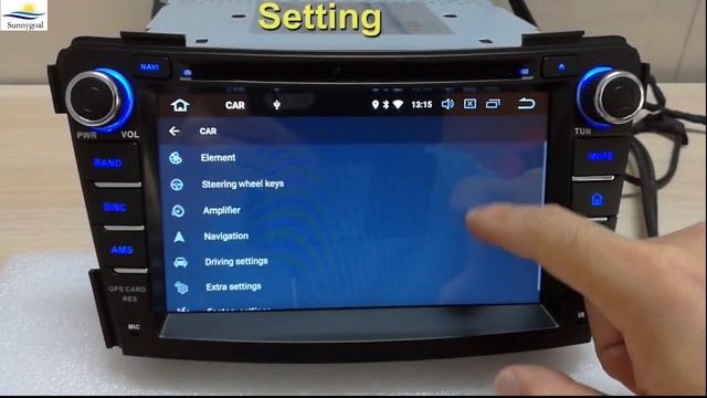 Android Car DVD Multimedia Player for Hyundai I40(2011-2015) смотреть онлайн