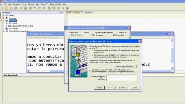 conexion netbeans con sql server 2005 смотреть онлайн