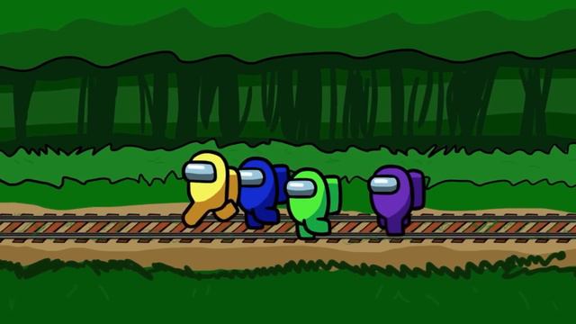 Among Us & Thomas Vs Amanda & Train Eater & Jeepspider - 우리 가운데 애니메이션 _ Among Us Animation