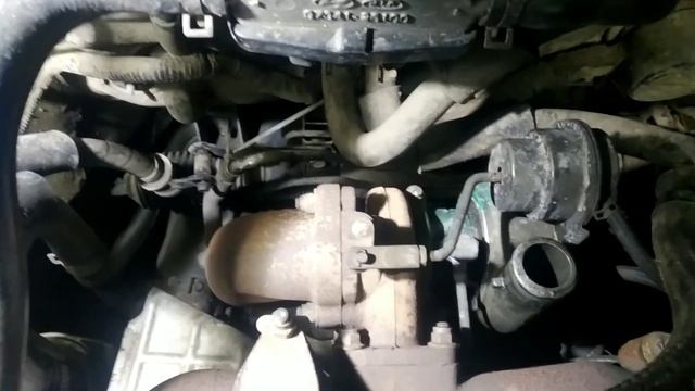 Проверяя обратку форсунок Common Rail, решил поменять турбину. D4EA WGT SANTA FE HYUNDAI смотреть онлайн
