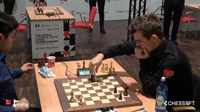 Hikaru Nakamura Vs Magnus Carlsen | Final Round Of The World Rapid 2021