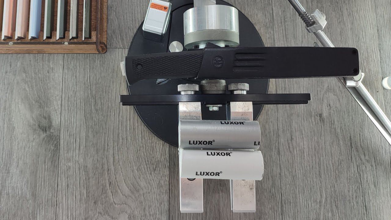 Полировка/доводка пастами Luxor, нож Кизляр "Сова" смотреть онлайн