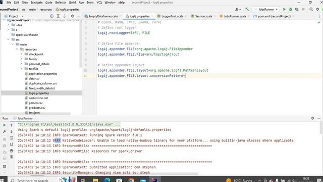 How to Send Spark Application Log Into a Log File Using Log4j смотреть онлайн