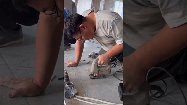 Отделка офиса - рабочие моменты #ремонт #втренде смотреть онлайн