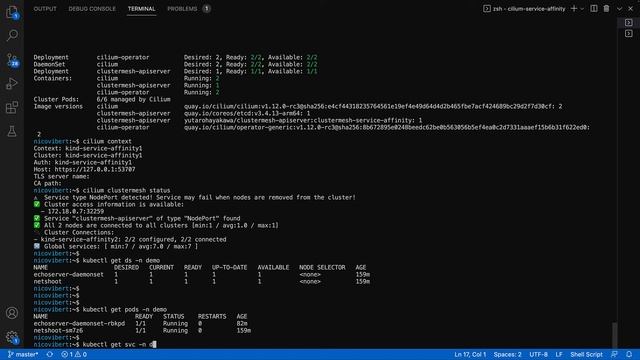 Cluster Mesh Service Affinity смотреть онлайн